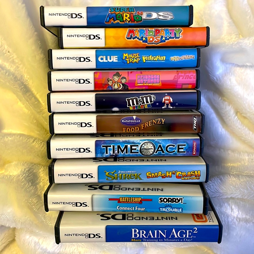 Nintendo DS w/ games